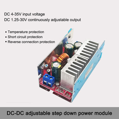160W 8A DC DC Step Down Buck Converter 4V-32V do 1.2V-30V Regulowalny moduł zasilania