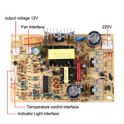 AC220V do DC12V Sprzedawca wody Przełącznik zasilający Przełącznik przewodu zasilania do obwodu chłodniczego