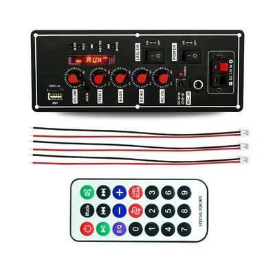 2x15W Bluetooth Amplifier Board z MP3 Decoder FM Radio i Bluetooth 5.0 Audio Amplifier Module