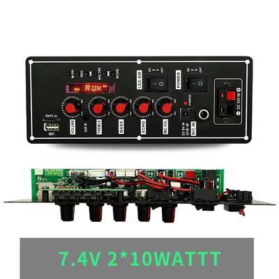 2x15W Bluetooth Amplifier Board z MP3 Decoder FM Radio i Bluetooth 5.0 Audio Amplifier Module