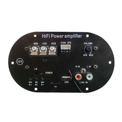 Lampa subwoofera 50W Karta TF Płyta główna BT Akcesoria audio WZMACNIACZ SAMOCHODOWY Prywatna forma NR