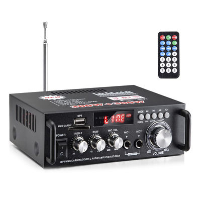 300W cyfrowy wzmacniacz mocy stereo z wyświetlaczem LCD i Bluetooth