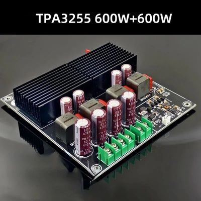 SAMP-200 HIFI Dual Core TPA3255 2 kanał 600W 600W cyfrowy wzmacniacz mocy klasy D