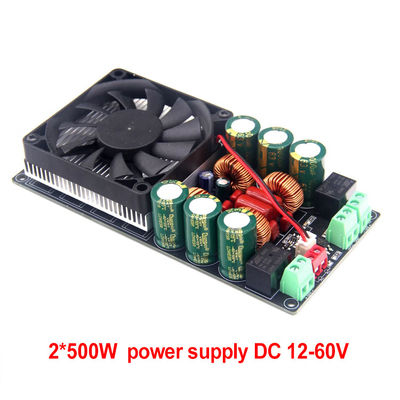 2X500W klasy D cyfrowa płyta wzmacniacza mocy stereo 12V-48V do samochodowego głośnika Subwoofer kina domowego Karaoke
