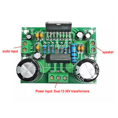 100W Mono Amplifier Board z podwójnym zasilaniem AC12-32V dla 2 kanałów