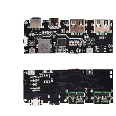 22.5W QC4.0 PD3.0 5 Port Dual USB Mobile Power Bank Płyty obwodowe Ochrona płyty głównej