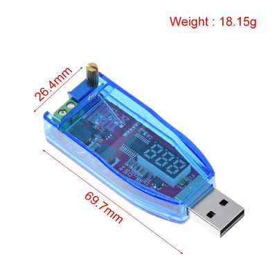 Regulowany potencjometr USB Step Up/Down Konwerter dla LED DC-DC 5V do DC 1-24V