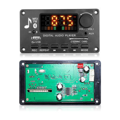 Wysokiej mocy 2x40W moduł Bluetooth wzmacniacz samochodowy płyta główna z wsparciem formatu audio APE i 20+ godzin żywotności baterii