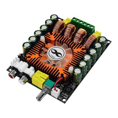 160W TDA7498E Płata wzmacniacza mocy audio z trybem BTL i modułem wzmacniacza mocy stereo cyfrowego wentylatora chłodzenia