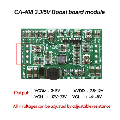 Obraz Creatall CA-408 Zintegrowana tablica LCD TCON 5v DC-DC Buck Boost Module z 4 regulowanymi zasobami zasilania LED TV VGL VGH VCOM.AVDD