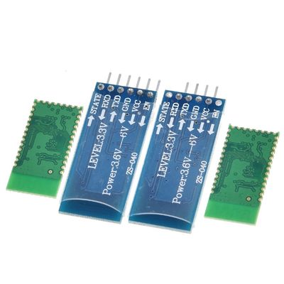 Bezprzewodowy moduł Bluetooth HC-05 HC-06 Transceiver RF z częstotliwością 2,4G, poziomem TTL 3,3 V i zasięgiem 10 metrów Konwerter UART