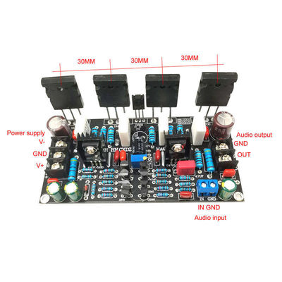 200W Mono Power Amplifier Board z 1943 + 5200 Toshiba Pair Tube i szerokim zasięgiem zasilania (20V-90V)