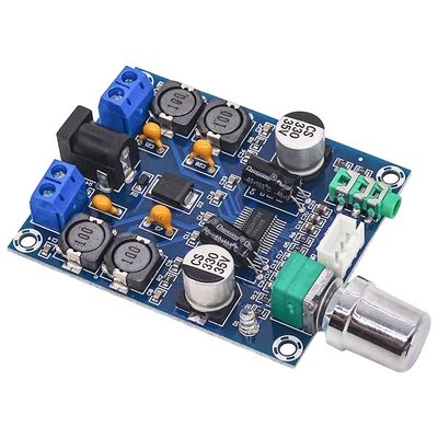 Płyta wzmacniacza mocy audio DC12-28V Podwójny kanał 45W*2 Stereo Linear HD Edition