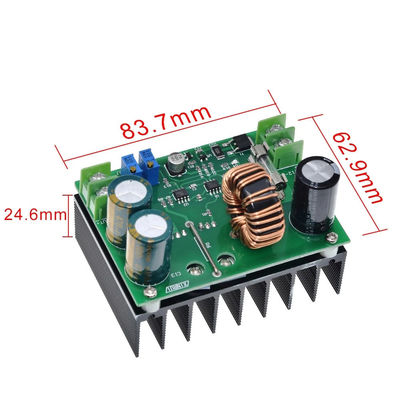 600W Moduł wzmacniający 9v-60V do 12v-80V 48V 72V Płata konwertera prądu stałego do prądu stałego z kompaktową konstrukcją