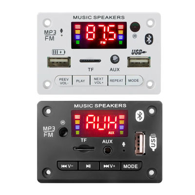 Bezprzewodowy moduł odtwarzacza MP3 BT 5.0 z obsługą napięcia stałego 6–12 V i bezstratnym dźwiękiem dla samochodowych systemów audio