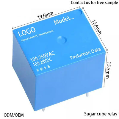PCB Mini Electromagnetic Rele T73 Moc 10A 10amp 1 Co Dc 5V 12V 24 24V 24vdc 4 Pin 5pin 5pin