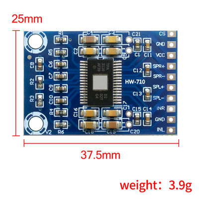 Dom wzmacniacz TPA3116D2 Płata dźwiękowa DC 12V-24V 2x50W Podwójny kanał Mini Digital Amplifier Klasy D