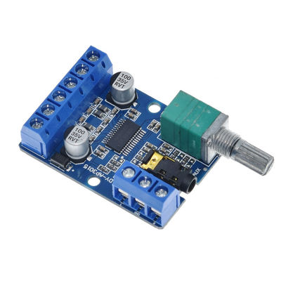 Płytka wzmacniacza cyfrowego stereo o mocy 30Wx2 dużej mocy z zasilaczem 12V/24V do projektów audio DIY