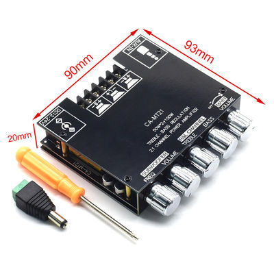 CA-MT21 2.1 kanał BT 5.0 Subwoofer Amplifier Board 2*50W+100W 12-24V AMP+BT