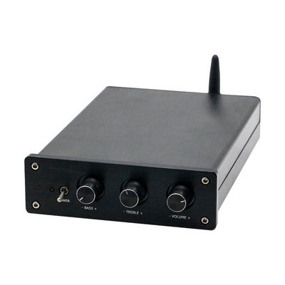 100W*2+200W domowy wzmacniacz mocy audio z Bluetooth 5.0 i 2.1 kanałowym Mini HiFi Stereo klasy D cyfrowy wzmacniacz