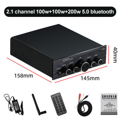 2*100W 2.1 kanał cyfrowy audio HIFI Desktop cyfrowy wzmacniacz subwoofer wzmacniacz mocy dźwięku dla domowego audio