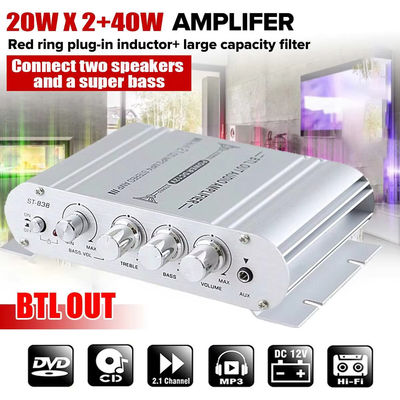 2.1 Płyta wzmacniacza 12V kanałowa z mocą wyjściową 80WX2+80W dla domowego cyfrowego audio hi-fi