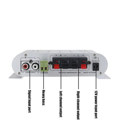 2.1 Płyta wzmacniacza 12V kanałowa z mocą wyjściową 80WX2+80W dla domowego cyfrowego audio hi-fi
