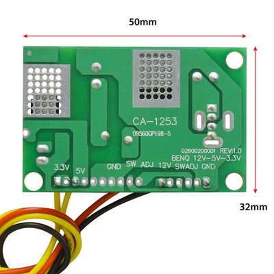 CA-1253 12V do 5V do 3.3V Konwerter prądu stałego do prądu stałego z wyłączeniem płyty LCD Moduł zasilania napędem Konwersja napięcia Stop-Down Wire Zasilanie prądu stałego do prądu stałego