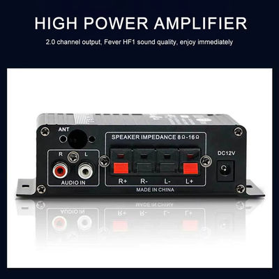 AK-270 12V 30W+30W 2,0 kanałowy wzmacniacz mocy Bluetooth do kina domowego
