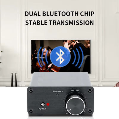 TPA3116 Digital Amplifier 100W Stereo HiFi Class D z Bluetooth 5.0 i Aluminium Alloy Housing