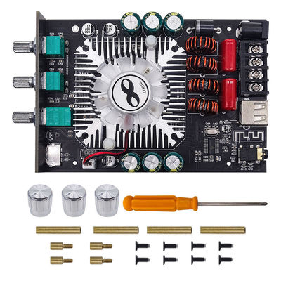 ZK-1602T 2*160W 2.0 Channel Digital Power Amplifier Module Class D Audio Stereo BT 5.0 Subwoofer Amplifier Board