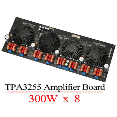 TPA3255 8-kanałowy 300W Digital Power Amplifier Board Wysokiej wydajności klasa D Amplifikator audio do domowego kina DIY