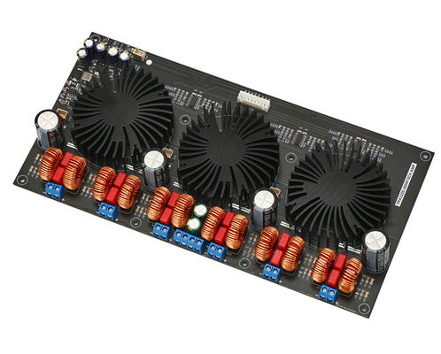 TPA3255 300W*6 DC24-48V Płata wzmacniacza dźwięku klasa D Płata wzmacniacza wysokiej mocy Płata wzmacniacza mocy wentylatora cyfrowego 6-kanałowego