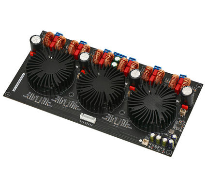 TPA3255 300W*6 DC24-48V Płata wzmacniacza dźwięku klasa D Płata wzmacniacza wysokiej mocy Płata wzmacniacza mocy wentylatora cyfrowego 6-kanałowego