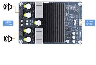 TPA3255 2x300W wysokiej mocy dwukanałowa płyta wzmacniacza audio stereo cyfrowy wzmacniacz mocy