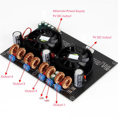 TPA3255 2.0 Channel Digital Class D HiFi Audio Amplifier Board 600W*2 High-Power Board dla entuzjastów i odbiorników
