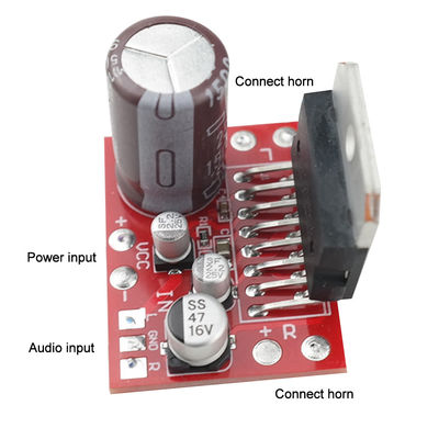 TDA7379 Moduł wzmacniacza mocy stereo Podwójny kanał DC9V-17.5V