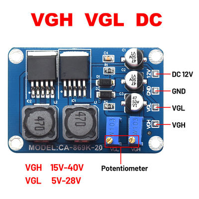 CA-869K Vgh Vgl Moduł napędowy do naprawy prądu stałego Konwerter Tcon Zmiana napięcia Modyfikuj regulator Led Lcd Tv Panel Narzędzie naprawcze