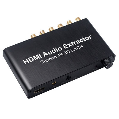 5.1 Kanał HDMI Audio Extractor z obsługą Dolby AC-3/DTS i rozdzielczością 3840x2160@30Hz dla PS4 DVD