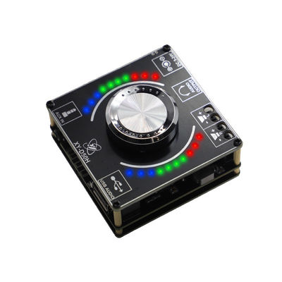 TPA3116 Moduł 50W*2 Stereo HIFI Volume Spectrum Power Amplifier Board With Music Rhythm Lamp Private Mold