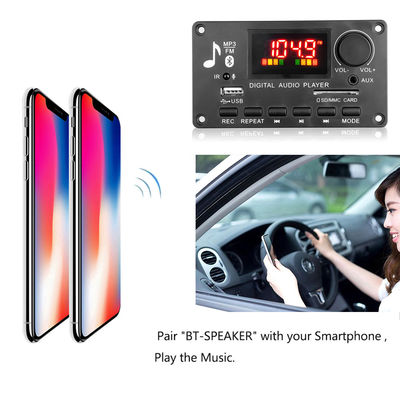 Płytka wzmacniacza 80 W Bluetooth 5.0 Płyta dekodera MP3 z zakresem mocy DC 5 V-26 V do samochodowego sprzętu audio
