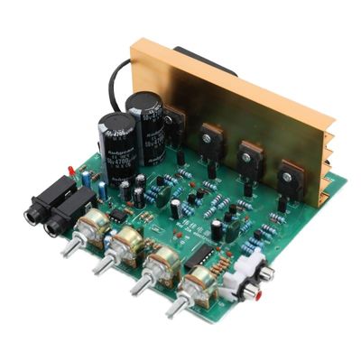 100W 2.0-kanałowy moduł wzmacniacza audio PCB 16x14x6cm