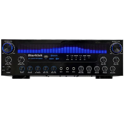 AV-8000SW Premium Edition 2200W Professional Ultra-High Power 7.1 Channel Home Theater Receiver Amplifier Exclusive BT Wireless