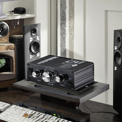 BT-888 Mini 12V Wzmacniacz Domowy 20W+20W BT Bezprzewodowy Mały Metalowy Gorąca Sprzedaż dla Handlu Zagranicznego Transgranicznego