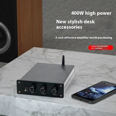 Profesjonalny 2,1-kanałowy wzmacniacz cyfrowy HiFi o dużej mocy 400W dla samochodów domowych Audiophile Intel Processor Receiver Amplifiers