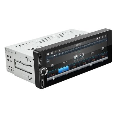 Radio samochodowe Single Din 6,86 cala CarPlay/Android Auto z ekranem dotykowym LCD, połączeniem USB, umiejscowienie na desce rozdzielczej
