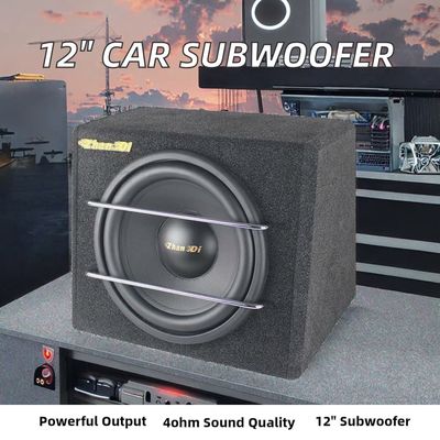 Ceny hurtowe 12/10 cali Silny Subwoofer samochodowy 4ohm 12v głośniki