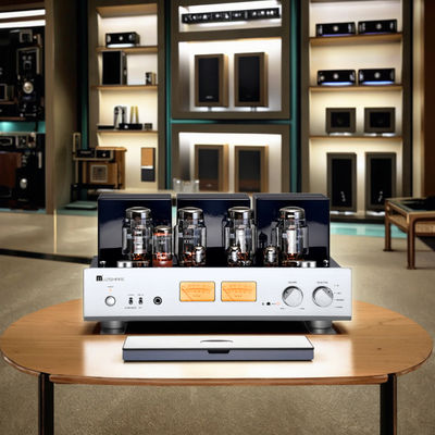 A-Level 25W+25W Home HIFI Tube Audio Amplifier Wysokiej mocy Wyjście zintegrowane słuchawki odbiorniki głośniki klasy wzmacniacz