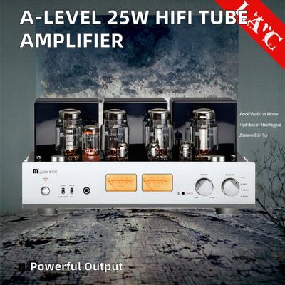 A-Level 25W+25W Home HIFI Tube Audio Amplifier Wysokiej mocy Wyjście zintegrowane słuchawki odbiorniki głośniki klasy wzmacniacz