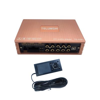 Gorąca sprzedaż 4 * 50W klasa AB wzmacniacz samochodowy 4-kanałowy DSP Crossovers Subwoofer wzmacniacz Auto Power (bez panelu sterowania)